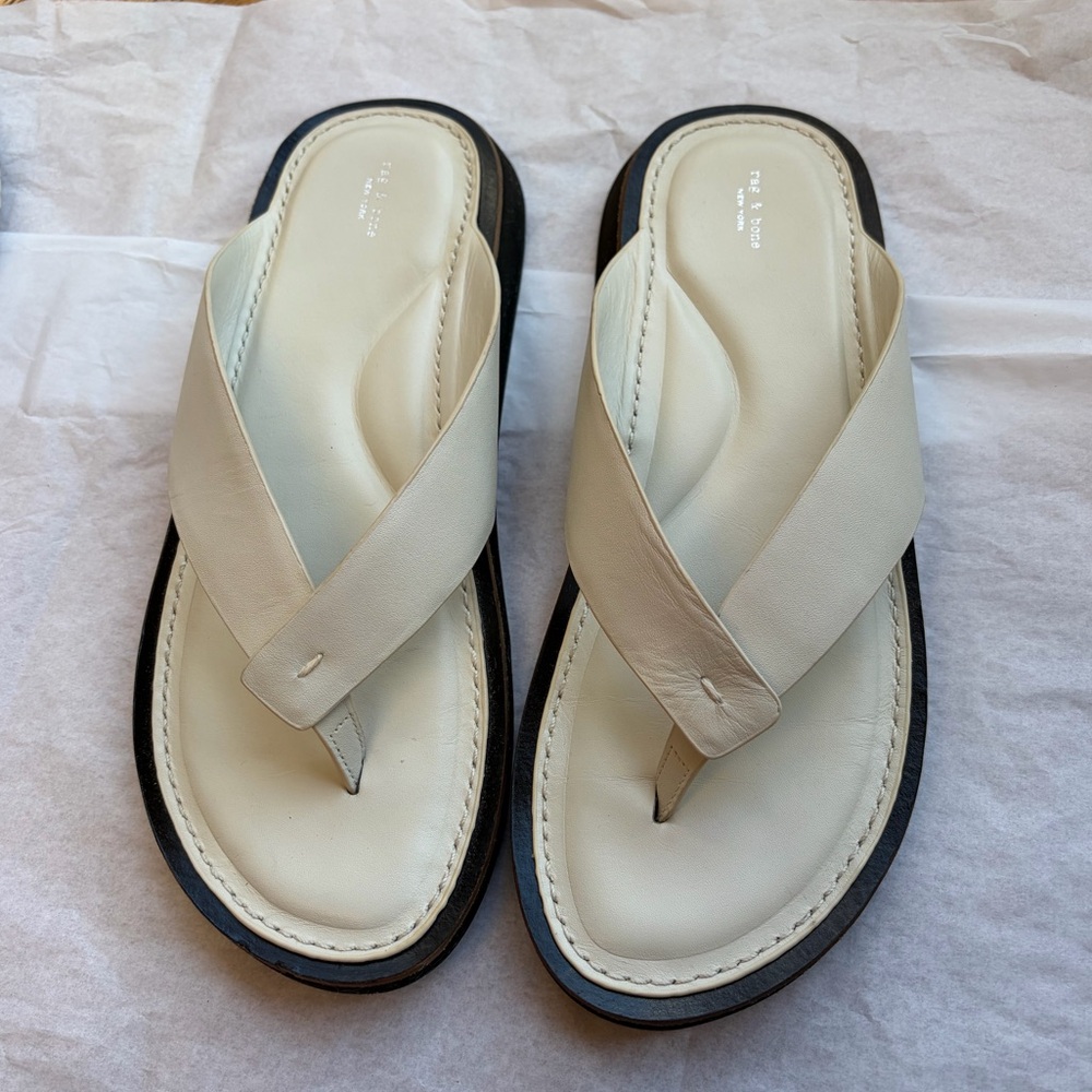 RAG&BONE flip flop sandals - Picture 3 of 4